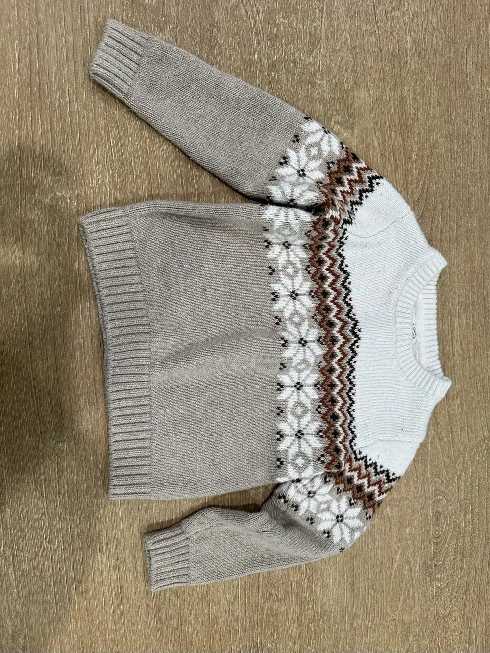 Tea Collection Kids Green & Navy Argyle Knit Sweater
